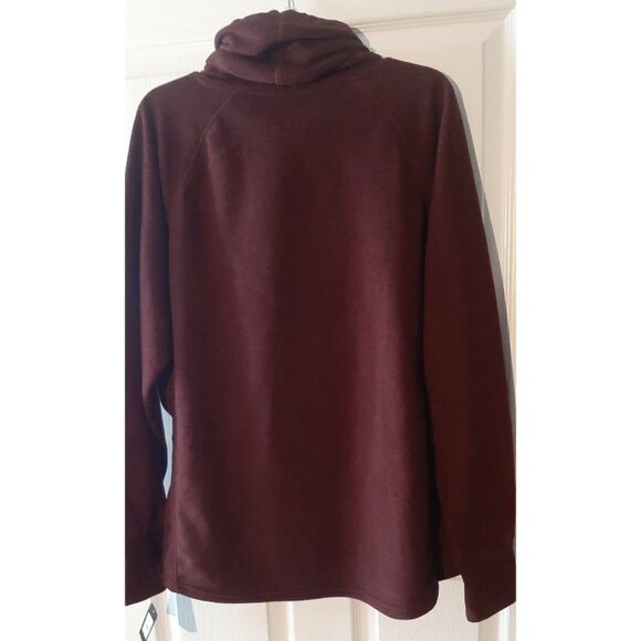 Noble Outfitters Godiva Cowl Port Heather Sweater Women's XXL Brand New - Picture 2 of 2